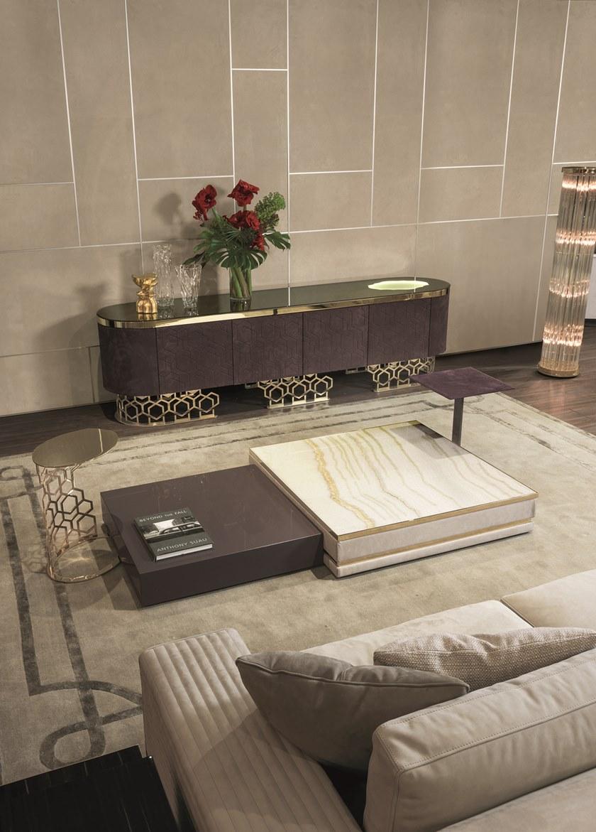 Longhi Кожаный буфет со встроенной подсветкой Loveluxe 2016 – vanity collection Y 767 - Вид №1