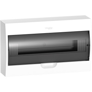 EZ9E118S2SRU Распределительный шкаф , 18 мод., IP40, навесной, пластик, прозрачная дверь Schneider Electric Easy9