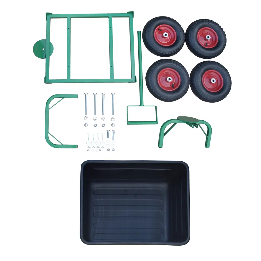 Тележка 4-x колесная с пластиковым баком Santreyd STLM-2011280 - Вид №2