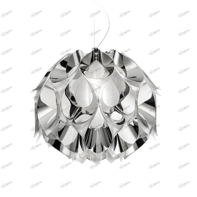 Подвесной светильник Flora Medium Silver от Slamp FLO85SOS0002S_000 SLAMP ДИЗАЙНЕРСКИЕ 243548 Серебряный 