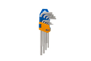 15966165 Набор торцевых Г-образных длинных torx ключей 9шт KT 700565 KRAFT