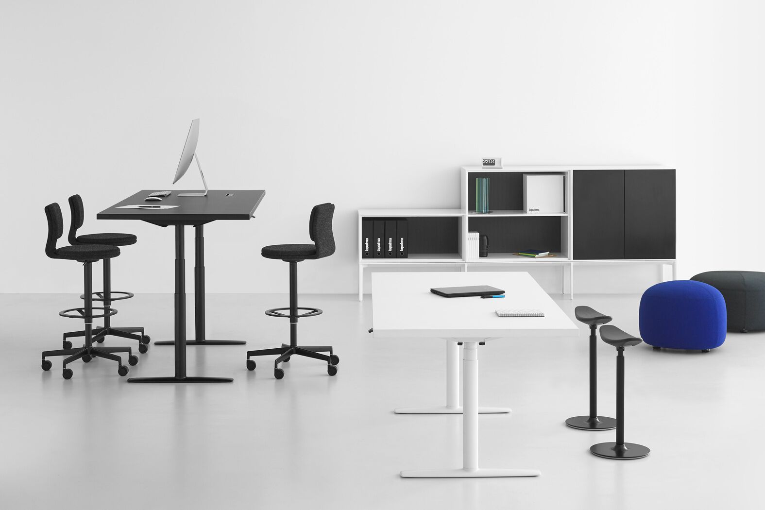 Регулируемый по высоте офисный стул из ткани со спинкой Lapalma ARCH-00135297 - Вид №10