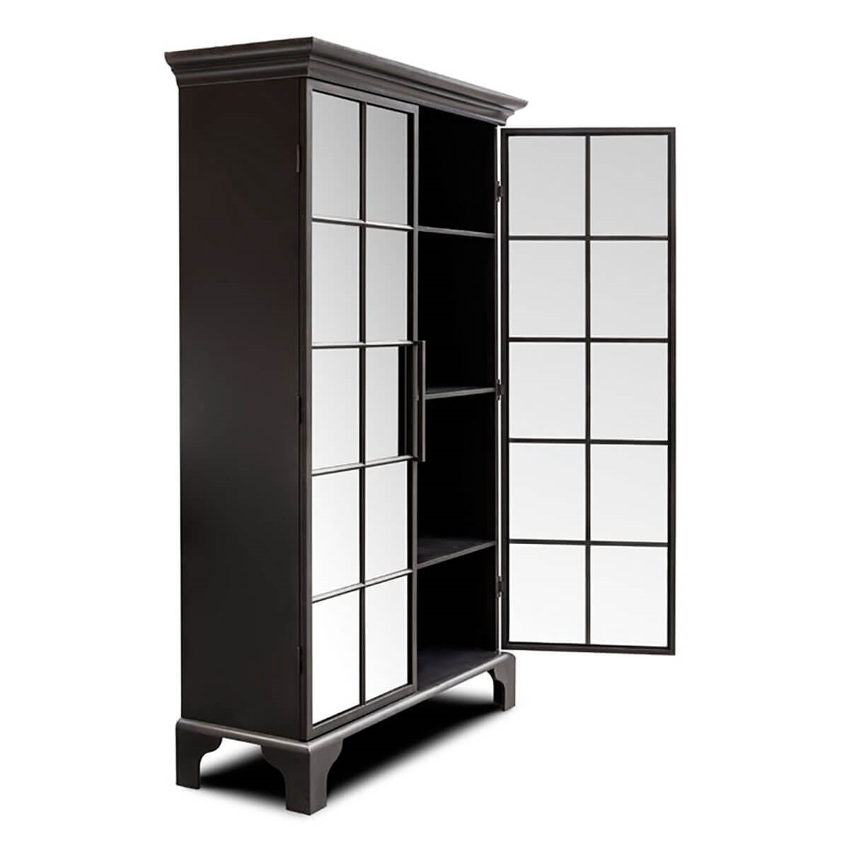 700436-90 ABHIKA ШКАФ НИКА БОЛЬШОЙ H233 110X54 BLACK  - Вид №2