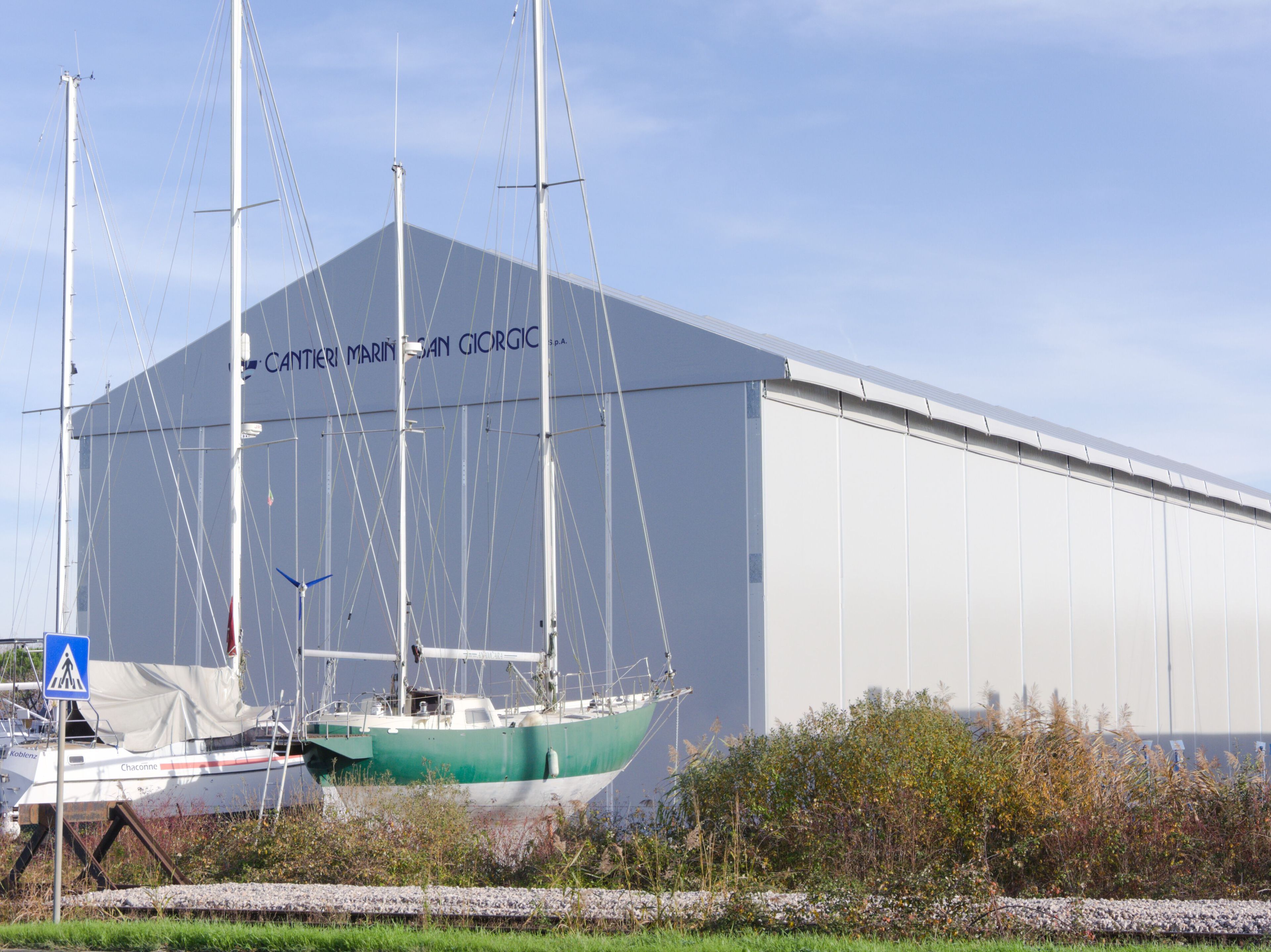 Крышки для морских доков Cover Technology HANGAR PER CANTIERI NAVALI ARCH-00061789 - Вид №1