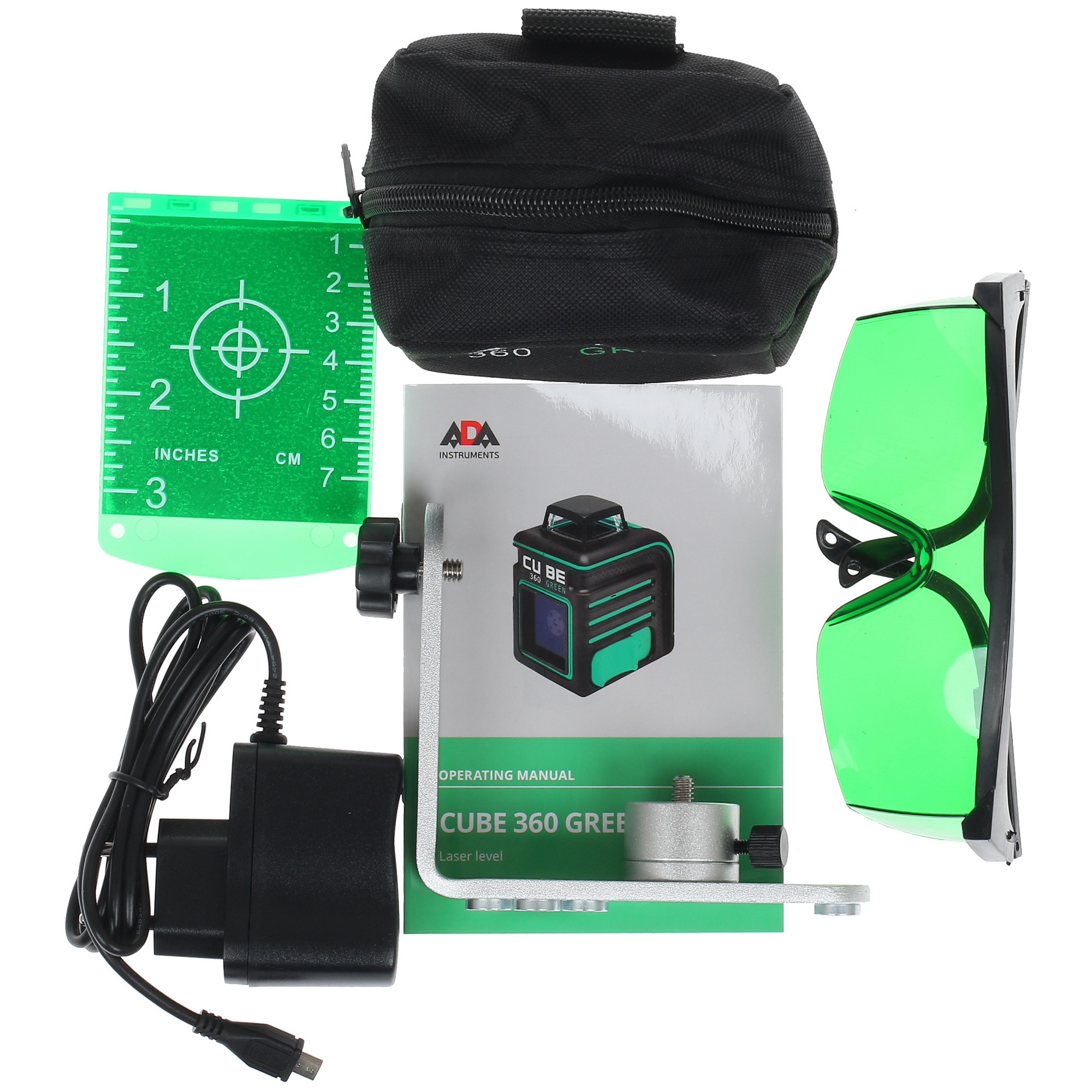 Лазерный нивелир ADA Cube 360 Green Ultimate Edition 1072834 STDN-0096433 - Вид №13