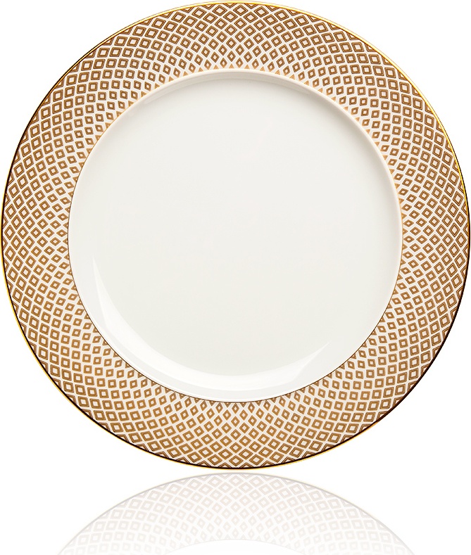 10621276 Rosenthal Тарелка закусочная Rosenthal Францис Карро Беж 22см, фарфор Фарфор 