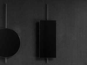 Прямоугольное настенное зеркало для ванной комнаты