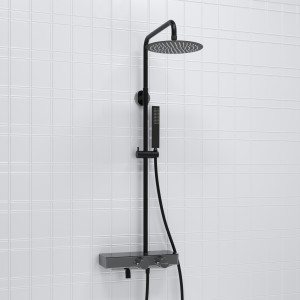 A114.258.218.CB Thermo Душевой комплект с термостатическим смесителем WasserKRAFT