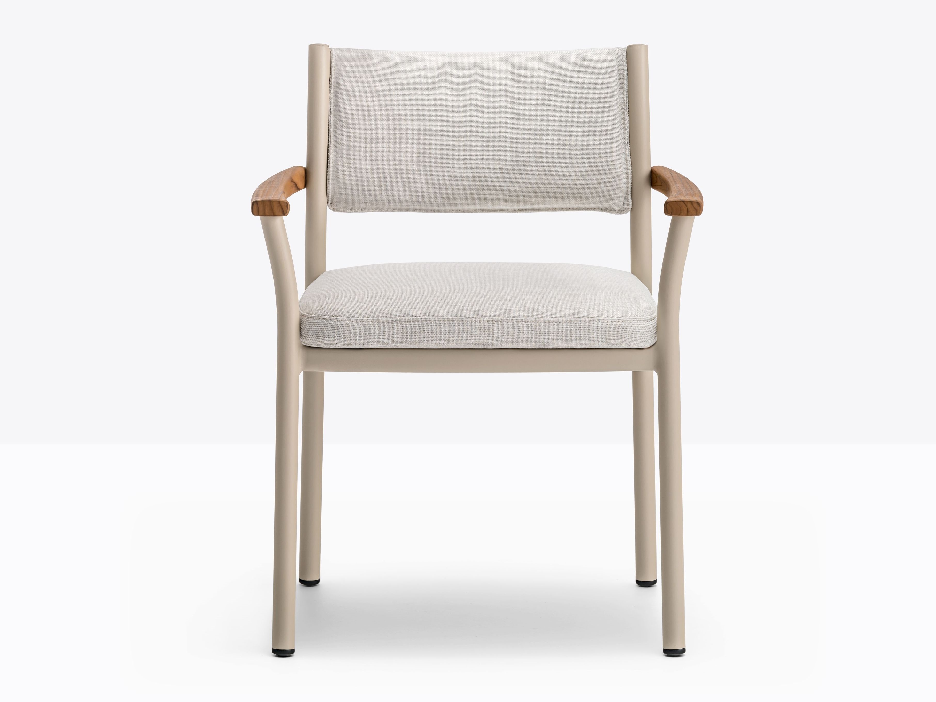 Алюминиевый садовый стул с подлокотниками Pedrali GUINEA ARCH-00036760 - Вид №1