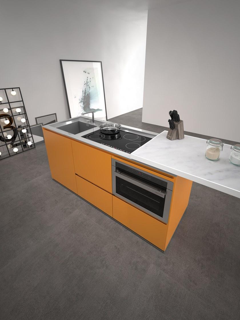 ESTEL GROUP Кухня с островом Compact sun-id-1477838 - Вид №6