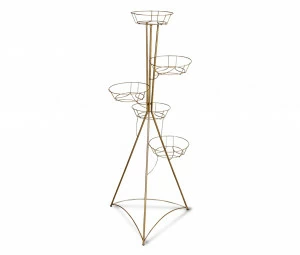 Подставка для цветов Kolonna 5 бронза SHEFFILTON ПОДСТАВКИ ДЛЯ ЦВЕТОВ 014972 Бронза