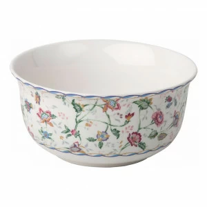 Салатник керамический белый с фиолетовым "Букингем" IMARI БУКИНГЕМ 00-3946695 Белый;фиолетовый