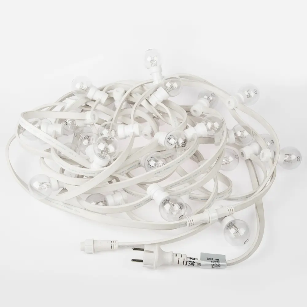 Гирлянда белт-лайт из лампочек Neon-Night Belt Light 10 м 30 ламп IP65 цвет желтый Santreyd STLM-2194293 - Вид №4