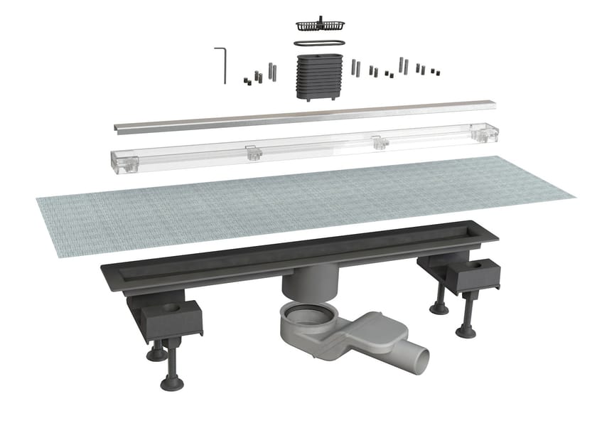 Слив для душа из нержавеющей стали Bonomini Canalissima ARCH-00071206