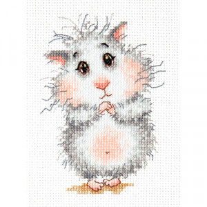 019-16 Купи хомячка! Набор для вышивания Чудесная Игла 9 х 13 см Чудесная игла