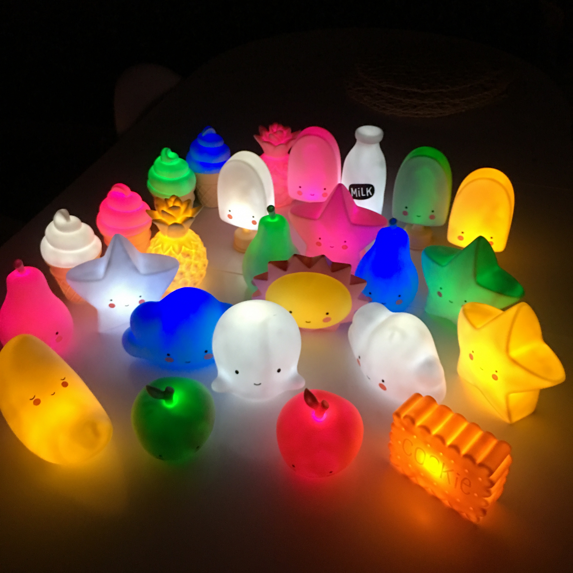 Детский ночник Mint Cookie LITTLE LOVELY COMPANY  281739 Зеленый Santreyd  - Вид №4