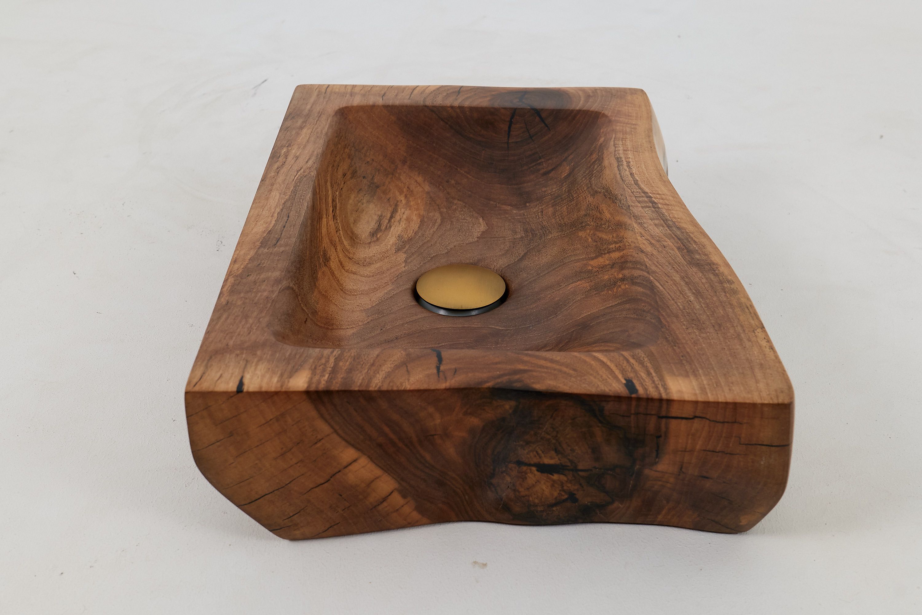 Твердая деревянная раковина / умывальник Logniture Banik ARCH-00028830 - Вид №13