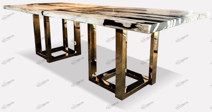 MORADA Прямоугольный деревянный обеденный стол Petra sun-id-1451071