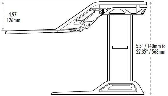 Fellowes Рабочее место сидя-стоя  0007901  - Вид №6