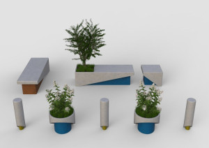 Скамья без спинки