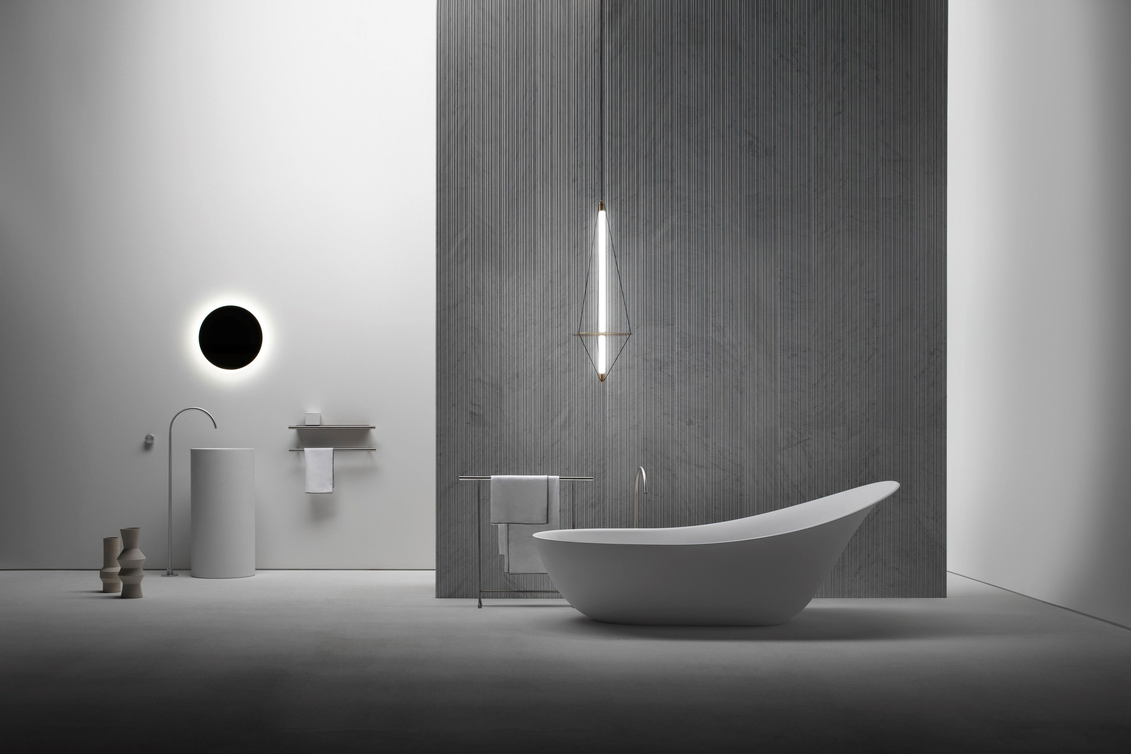 Держатель для полотенец из нержавеющей стали Falper цилиндр ARCH-00123667 - Вид №2