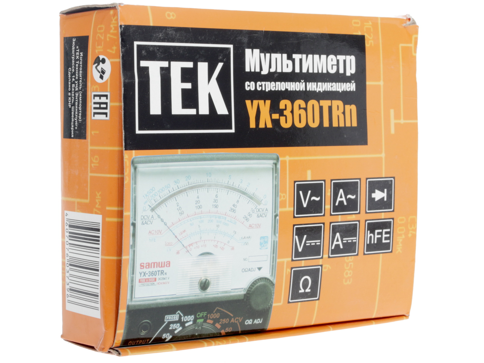 Мультиметр TEK DT YX360TRN 1118134 STDN-0036432 - Вид №7