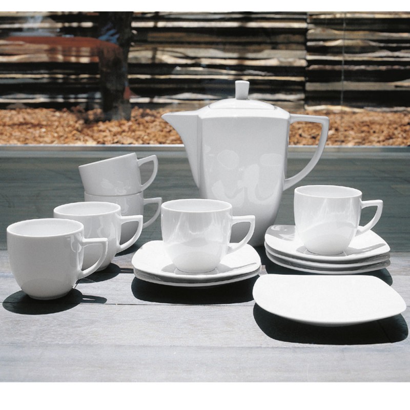 Q43X6 Tazzina caffé con piatto Adriani e Rossi белый 