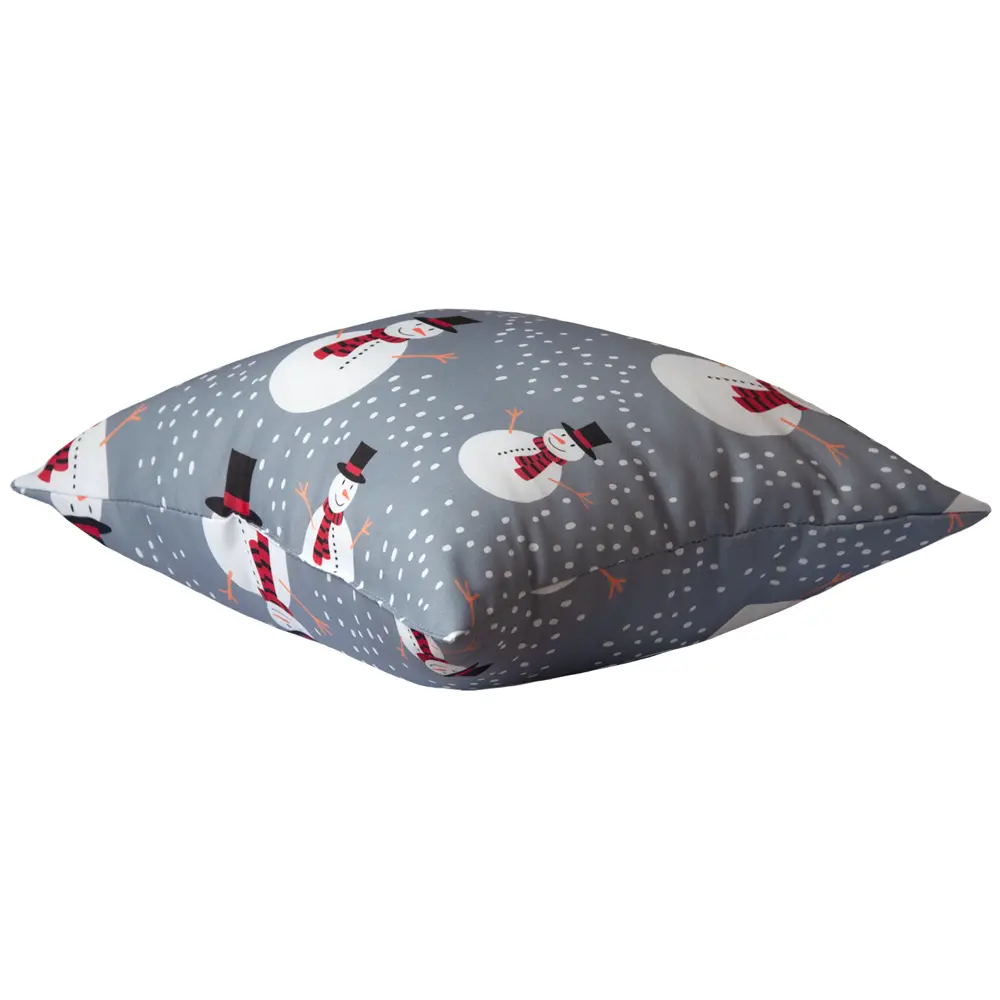Подушка Seasons Снеговики 40x40 см цвет серый 85435160 STLM-2043841  - Вид №3