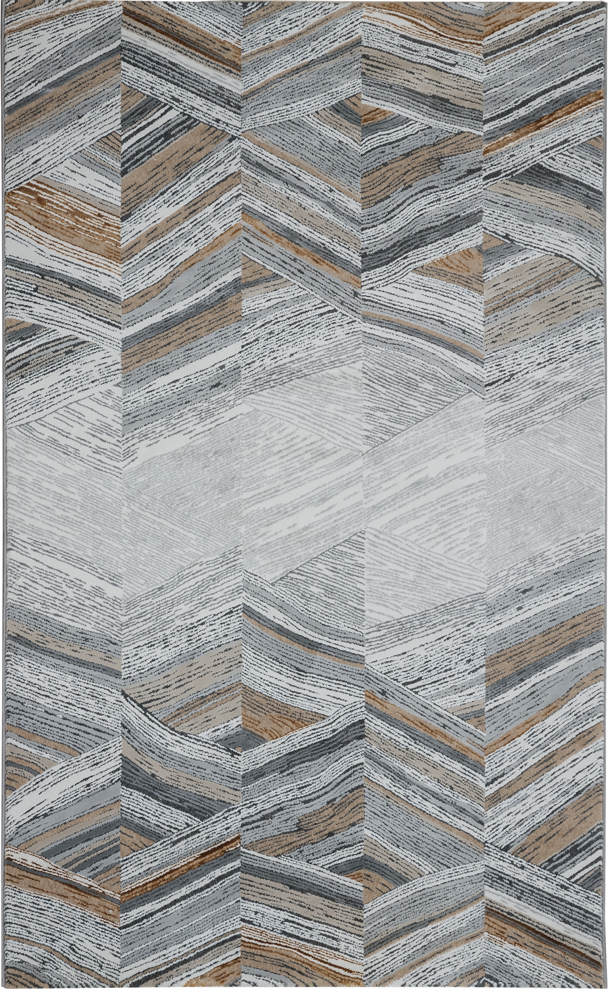 82656422 Ковер полиэстер Granada 33377 80x150 см цвет золотистый STLM-0032943 Santreyd