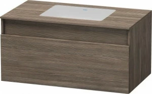 DS688405151 DuraStyle Тумбочка подвесная для встраиваемого снизу умывальника f-bonded Сосна коричневая, декор