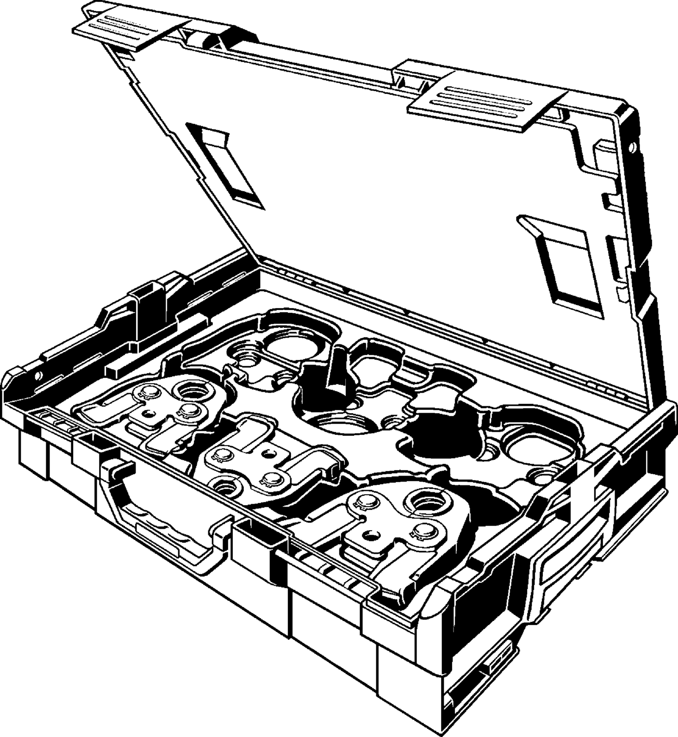 792 534 Модель 2202.20 Трубопроводные системы  Системные пресс-инструменты  Системные пресс-клещи Picco  Металлические пресс-системы Santreyd  - Вид №1