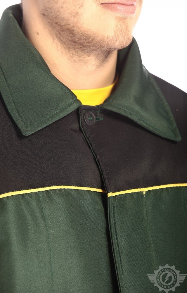 62262 Костюм "Дон" зеленый  Зимняя спецодежда  размер 56-58/170-176  - Вид №10