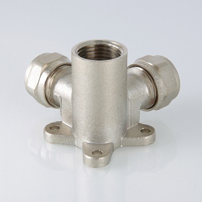 VTm.334.N.200420 Водорозетка обжимная проходная Valtec 20 мм х 1/2"  - Вид №15