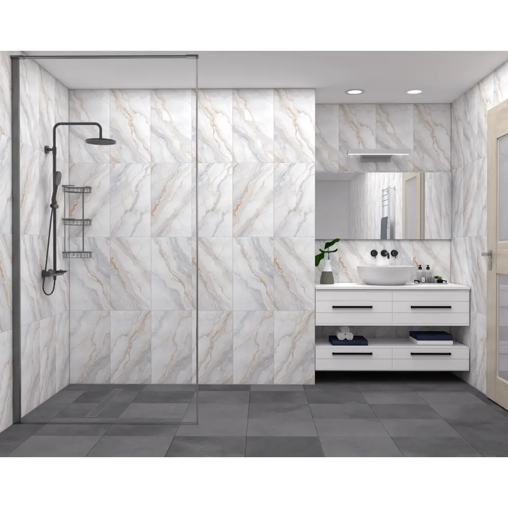 Панель ПВХ Аллегро бежевый 2700x375x8 мм 2.025 м² VENTA STLM-2071269 - Вид №1