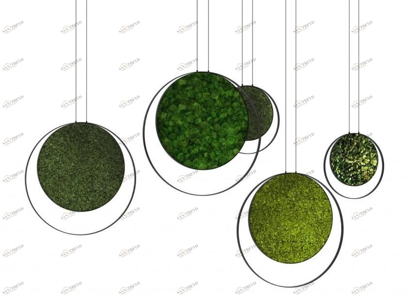 GREEN MOOD Подвесная акустическая панель Design sun-id-1447689