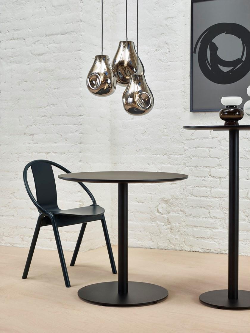 TON Штабелируемый деревянный стул с подлокотниками Again 311 005 - Вид №4