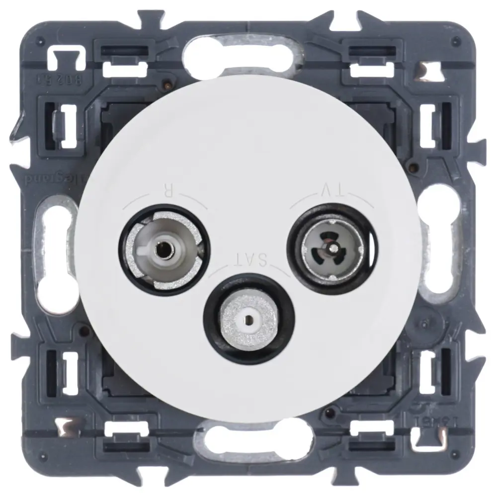 ТВ-розетка Legrand Celiane, TV-FM-SAT, цвет белый STLM-2082061 - Вид №1