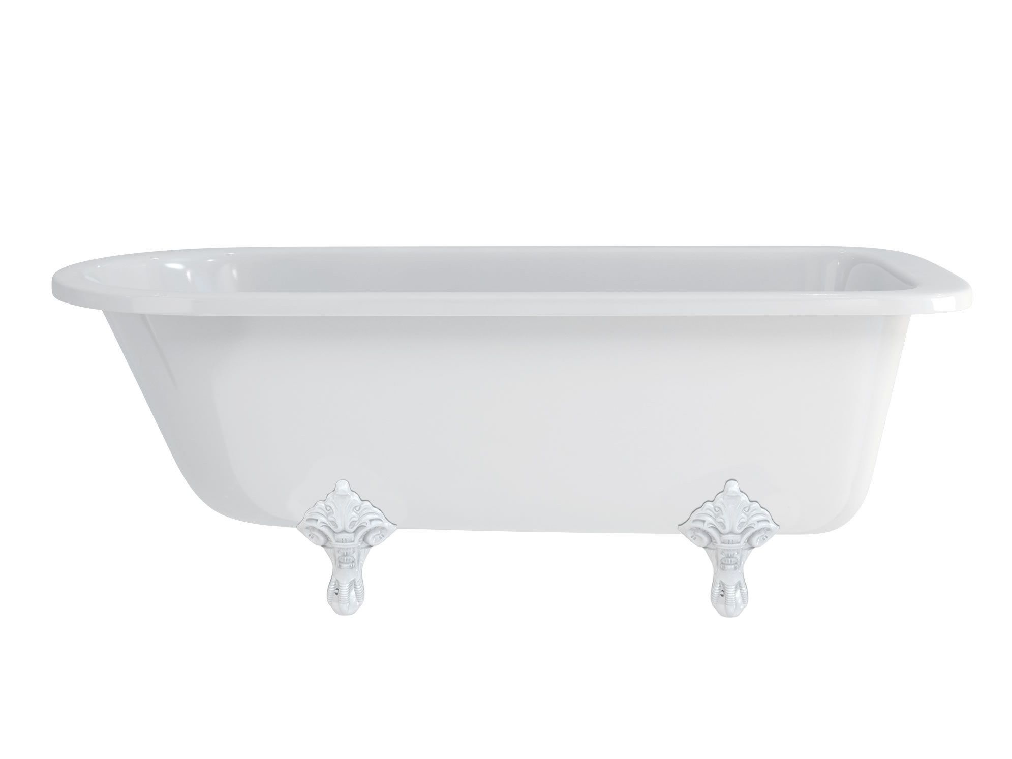 Овальная акриловая ванна на ногах Burlington BLENHEIM ARCH-00115796 - Вид №2