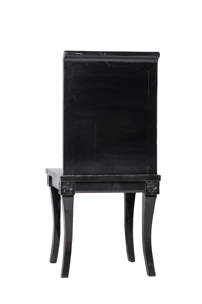 Стул Китайский черный ДОМАШНЯЯ ОБСТАНОВКА ПРЕСТИЖ 017409 Черный Santreyd - Вид №1