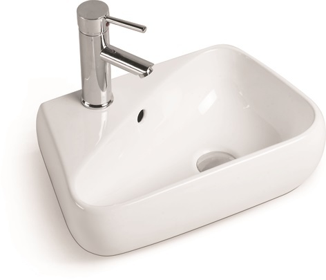 SL-2017R Раковина керамическая накладная без перелива LAB.Space 