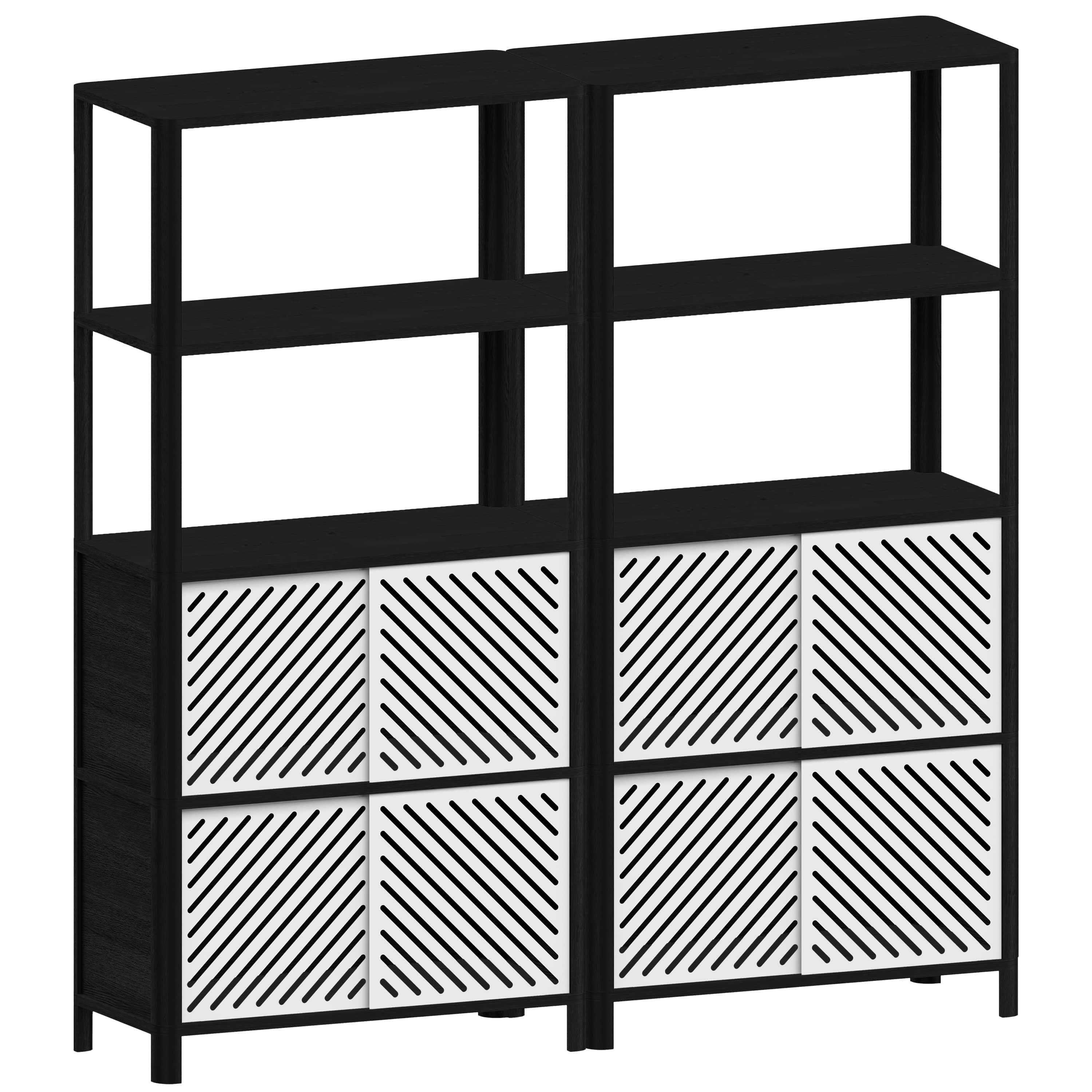 Модульный книжный шкаф из массива дерева Woodendot Cloe ARCH-00016781 - Вид №4