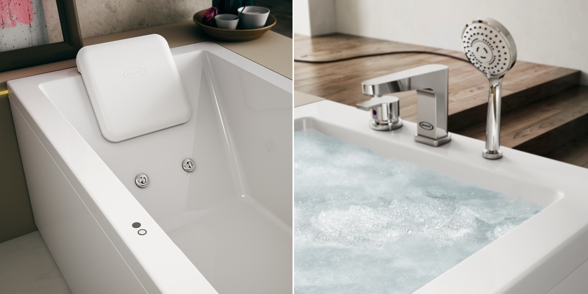 Ванна с гидромассажем "BASE" Energy 180 без панелей 9443-783 Dx Jacuzzi 9443783DX - Вид №1