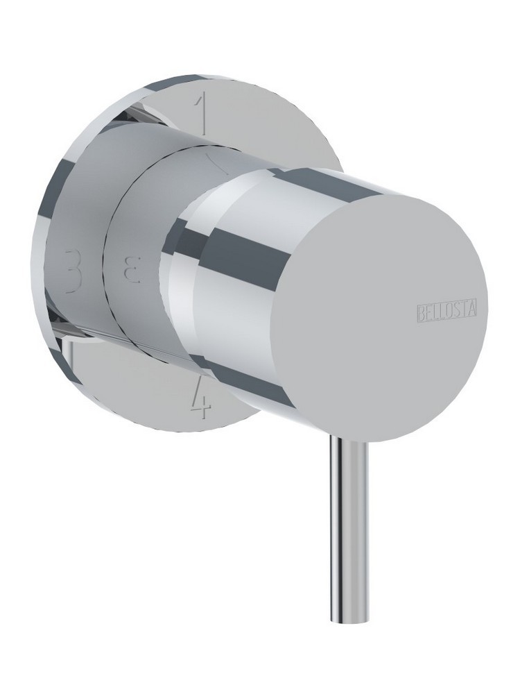 4603/4/1/E
+ 034128 Bellosta Rubinetterie ВСТРОЕННЫЙ ПЕРЕКЛЮЧАТЕЛЬ 4 ВЫХОДА Like