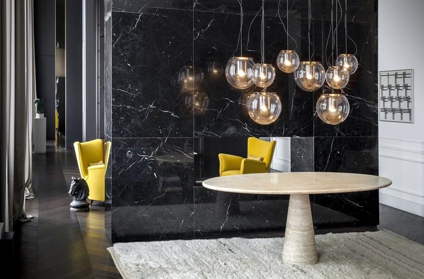 Oluce Подвесной светильник с прямым светом из дутого стекла The globe sun-id-1402058 - Вид №1