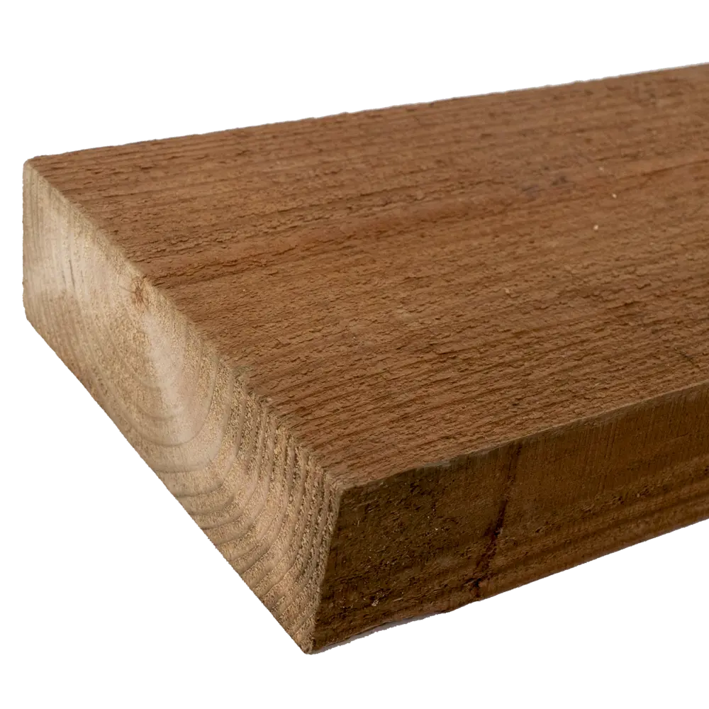 РУСШПАЛА - Импрегнированная доска 50x200x6000 мм для строительства и отделки 89405746 STLM-1567585