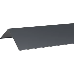 Конек плоский 146x146 2 м 0.4 мм цвет RAL 7024 серый 84176984 STLM-2114257
