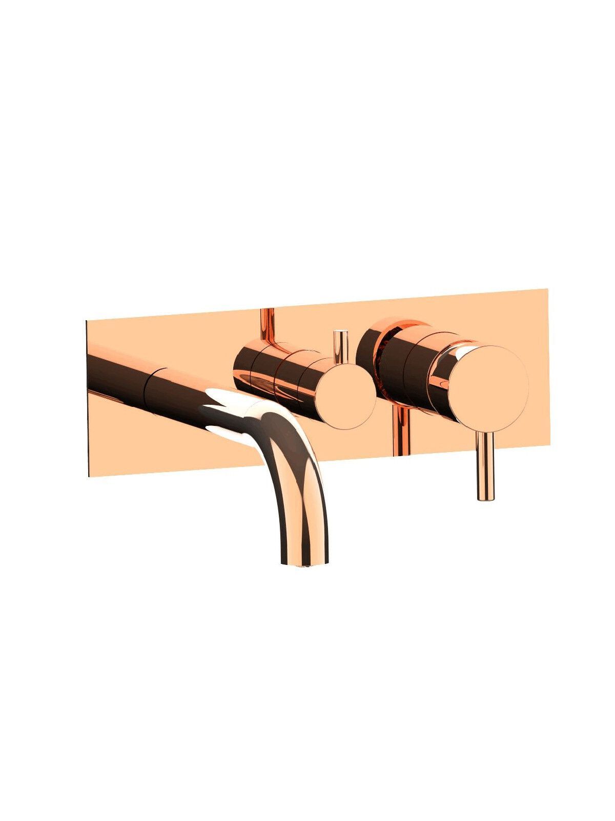 Однорычажный настенный смеситель для ванны с плитой Rubinetterie Frattini отдельная эстетика ARCH-00089970 - Вид №23