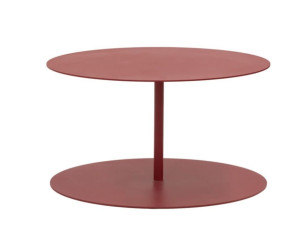 Стальной овальный садовый стол