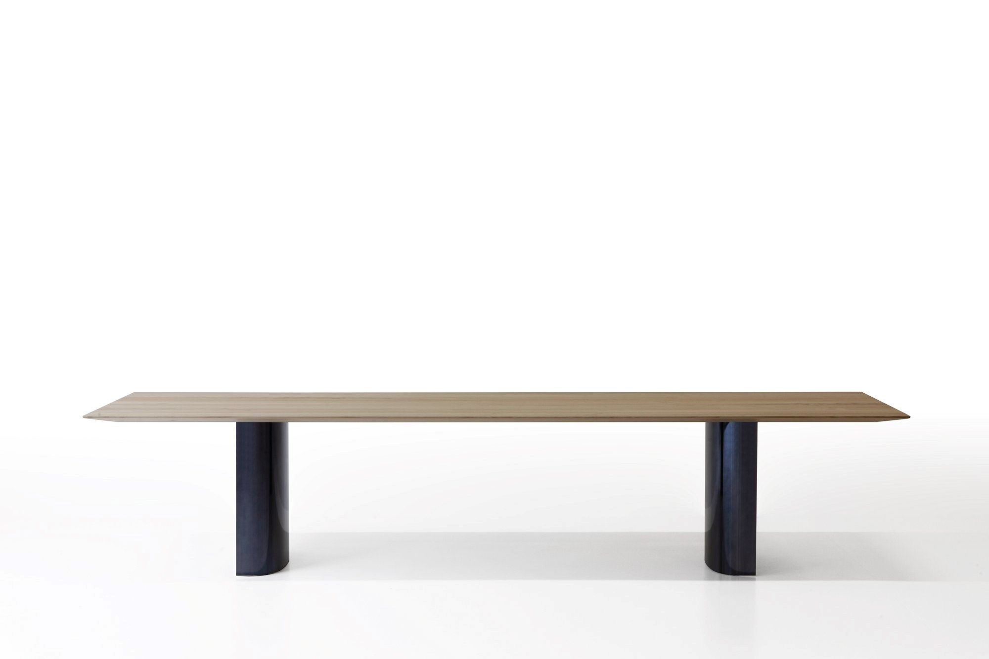 Прямоугольный стол из каштана Porro JEFF ARCH-00083107 - Вид №1