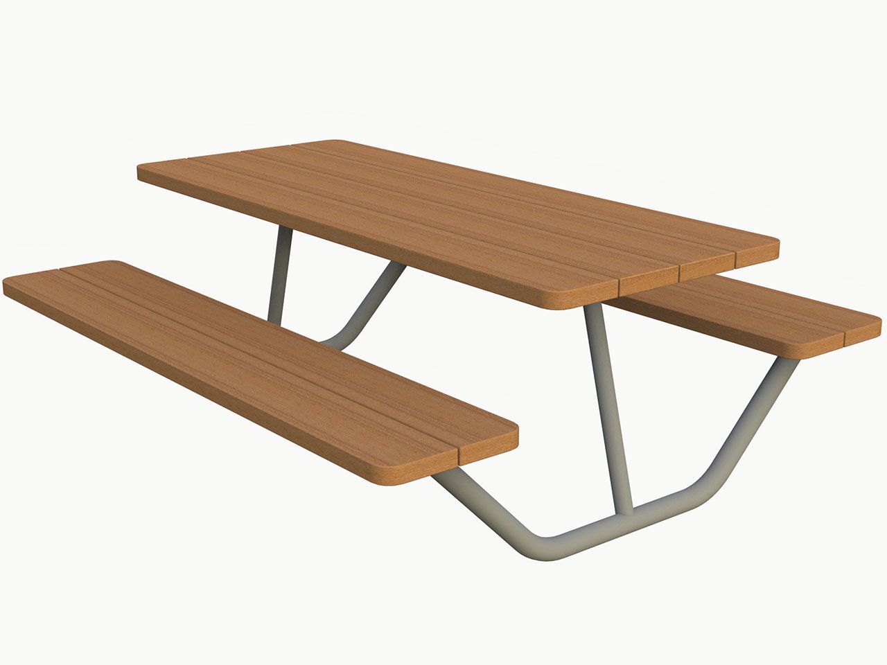 Стол для пикника со встроенными скамейками Lazzari ALICANTE ARCH-00073423 - Вид №5